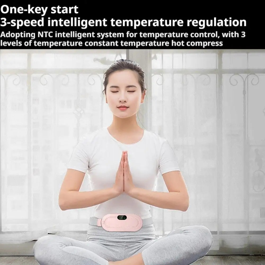 Intelligent Warm Belt Heating Uterine Warming Waistband Hot Compress Menstrual Dysmenorrhea Pain Artifact Waist Protection Belt