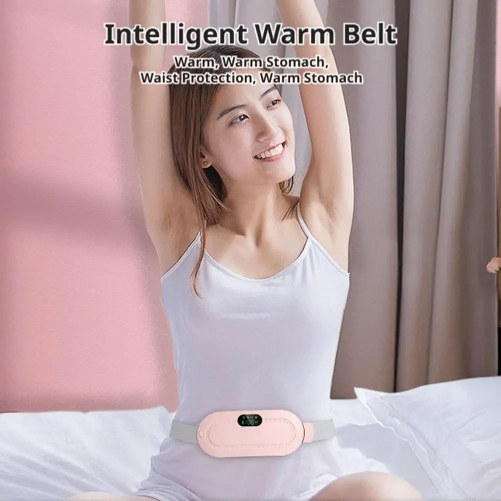 Intelligent Warm Belt Heating Uterine Warming Waistband Hot Compress Menstrual Dysmenorrhea Pain Artifact Waist Protection Belt